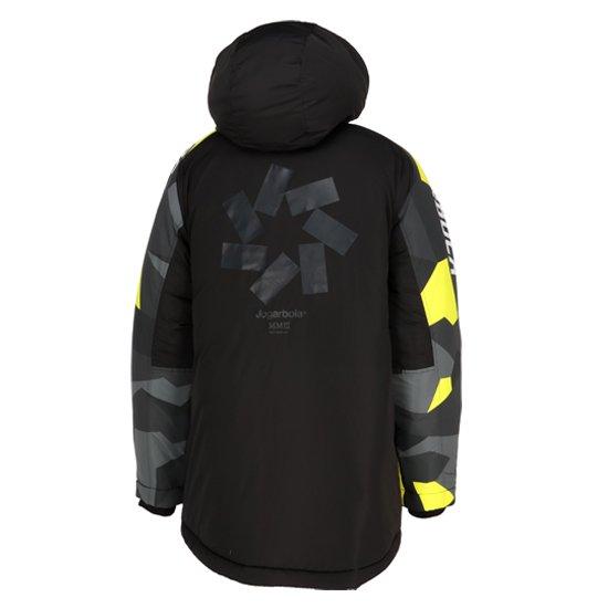 JOGARBOLA スウェーデン柄 中綿ハーフコート BLK SIZE L : Lacos