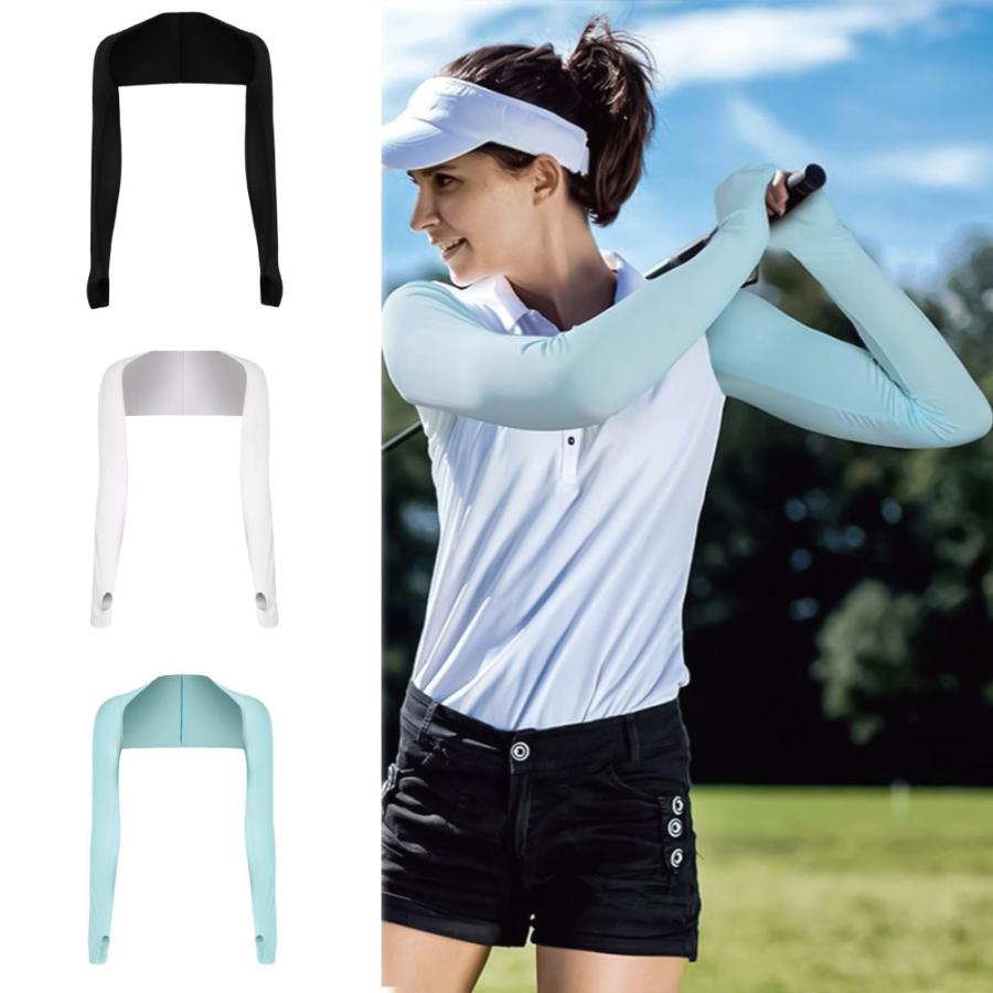 アームカバー ボレロ 腕カバー 日焼け防止 レディース 冷感 UVカット