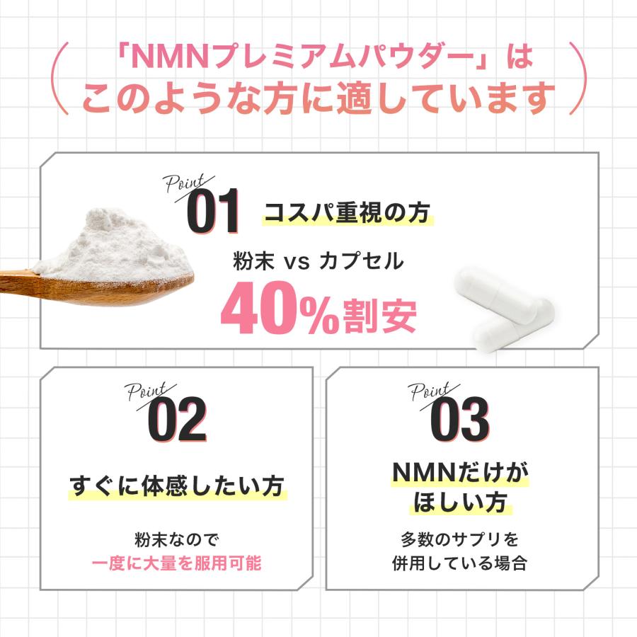 NMN 25,000mg (25g) プレミアムパウダー スポーツ, お肌の手入れ, 国内製造, 高純度99.9%以上 スプーン付 サンテ研究所 |  | 01