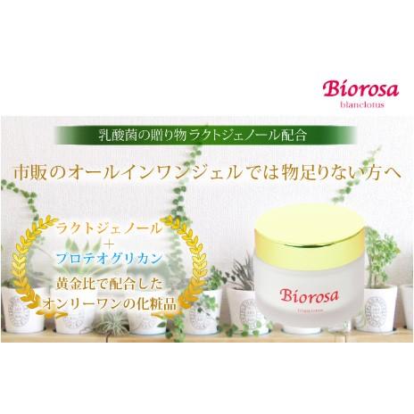 乳酸菌の贈り物 総合保湿ジェル Biorosa blanclotus(バイオローザ ブランロチュス) |  | 03