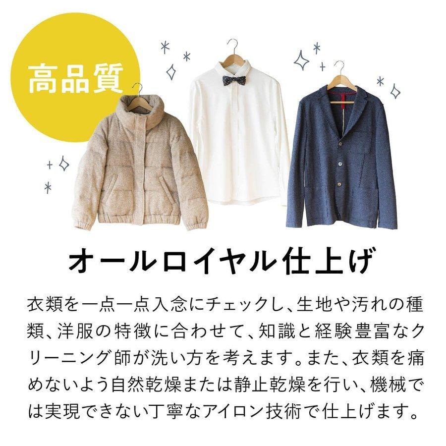 【花粉や汚れを一掃！ | 初回LINE登録で12%OFF！】クリーニング 宅配 20点セット 保管 長期保管 コート ダウン ジャケット シミ抜き 送料無料の画像