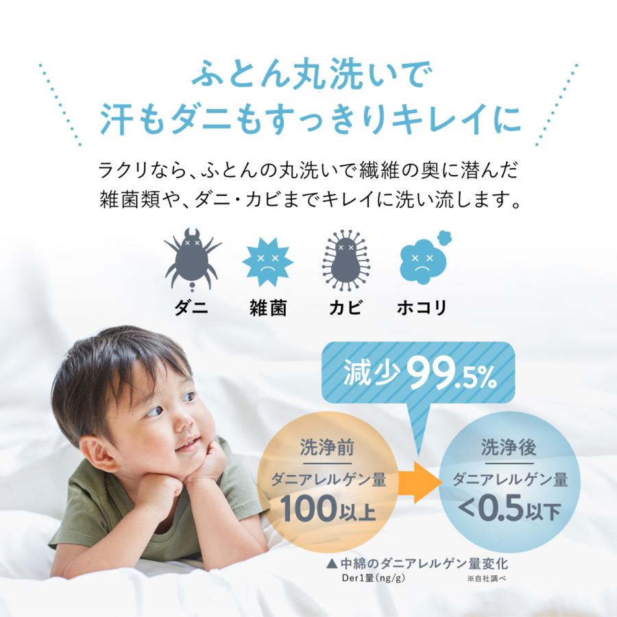 【新規LINE登録で12%OFFクーポンGET！】クリーニング 布団 ふとん 丸洗い 敷布団 2枚コース 送料無料｜lacuri-creaning｜03