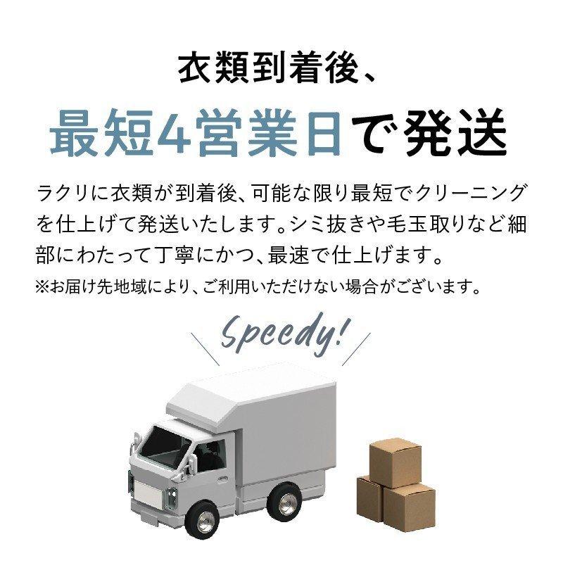 【花粉や汚れを一掃！ | 初回LINE登録で12%OFF！】宅配 クリーニング 特急仕上げ 10点セット コート ダウン ジャケット シミ抜き 送料無料の画像
