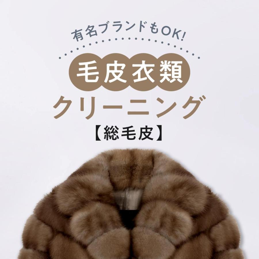 【新規LINE登録で12%OFFクーポンGET！】革のクリーニング 衣類 全毛皮コース 送料無料