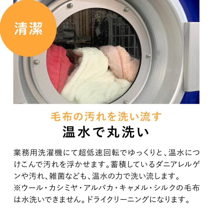 【新規LINE登録で12%OFFクーポンGET！】毛布 クリーニング保管 1枚 丸洗い 送料無料の画像