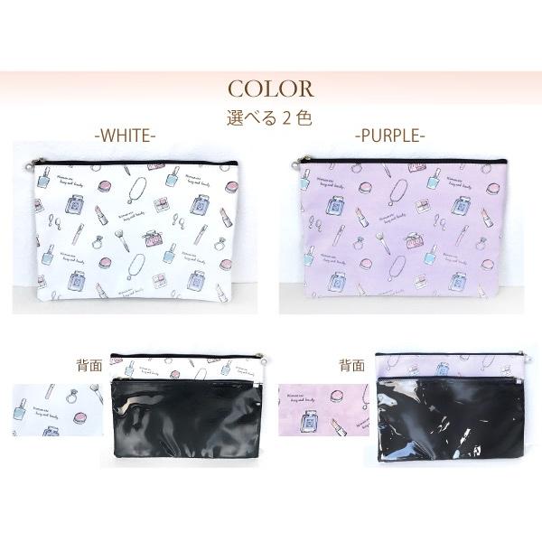 コスメ大好き様♥️リクエストオーダーページ　♥️フラットポーチ両面パネル コスメ大好き様❤️オーダーページ 両面パネル フラットポーチ マルチ