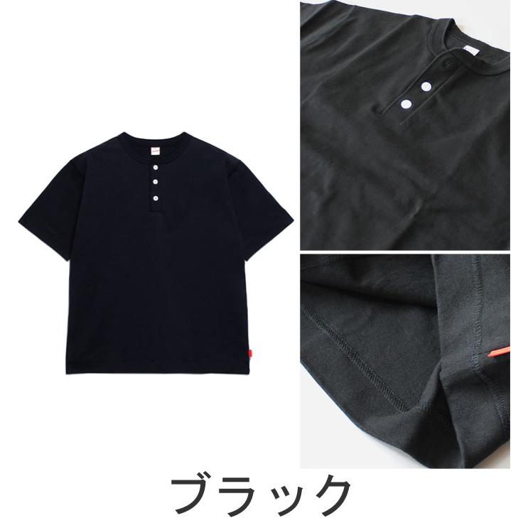 Healthknit（ヘルスニット） マックスウェイト ヘンリーネック半袖 T
