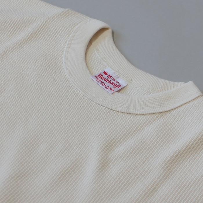 Healthknit（ヘルスニット） サーマルキングラッセルハニカム クルー