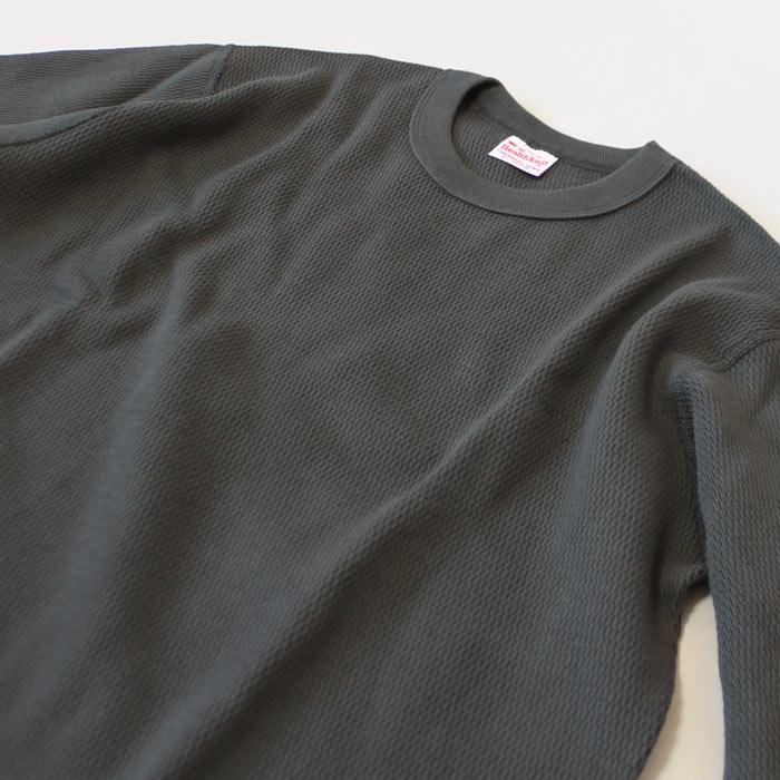 Healthknit（ヘルスニット） サーマルキングラッセルハニカム クルー