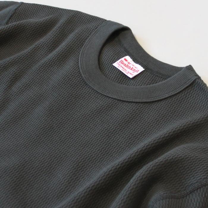 Healthknit（ヘルスニット） サーマルキングラッセルハニカム クルー