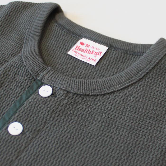 Healthknit（ヘルスニット） サーマルキングラッセルハニカム ヘンリー