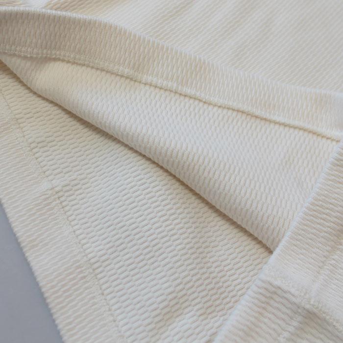 ヘルスニット Healthknit サーマルキングラッセルハニカム ヘンリーネック＃52034 ロングスリーブTシャツ ロンT ユニセックス ナチュラル ブラック 送料無料 | Healthknit | 11