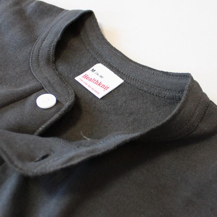 Healthknit（ヘルスニット） クラシックスウェット ヘンリーネック