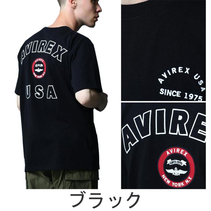 AVIREX（アヴィレックス） AVIREX VARSITY LOGO T-SHIRT 2.0 バー 