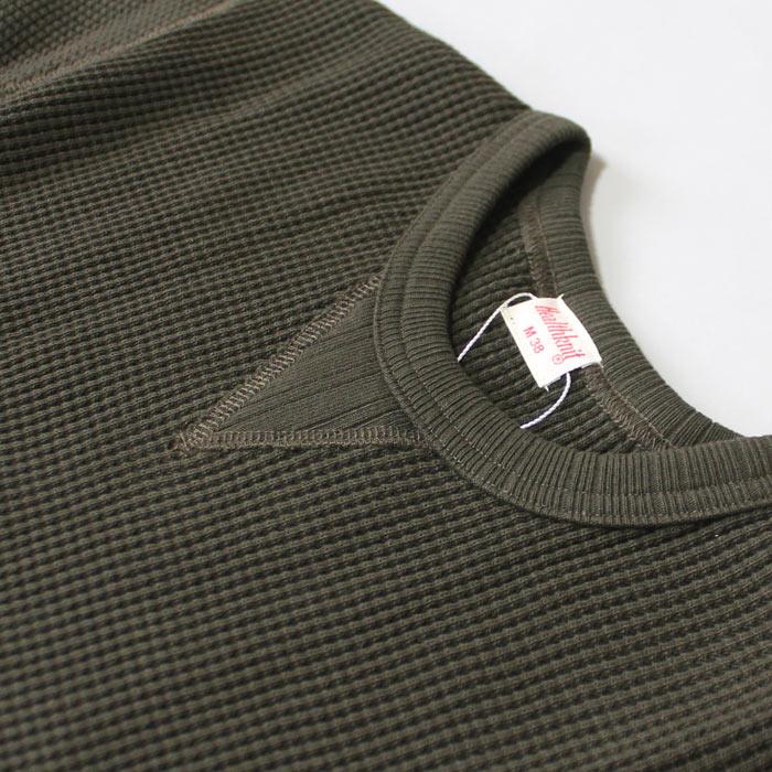 ヘルスニット Healthknit スーパーヘビーワッフル SUPER HEAVY WAFFLE #993 厚手 サーマル スウェットタイプ ロングスリーブTシャツ トレーナー  全5色 送料無料 | Healthknit | 22