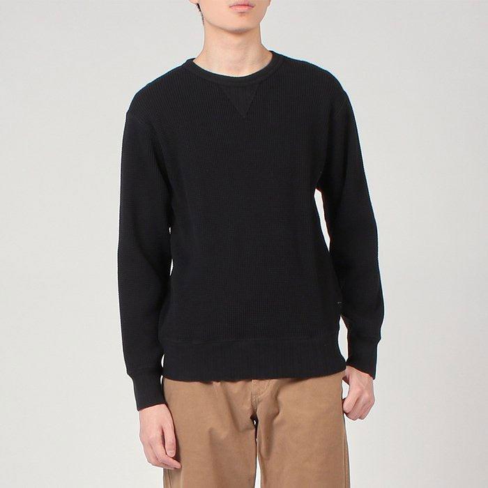 ヘルスニット Healthknit スーパーヘビーワッフル SUPER HEAVY WAFFLE #993 厚手 サーマル スウェットタイプ ロングスリーブTシャツ トレーナー  全5色 送料無料 | Healthknit | 12