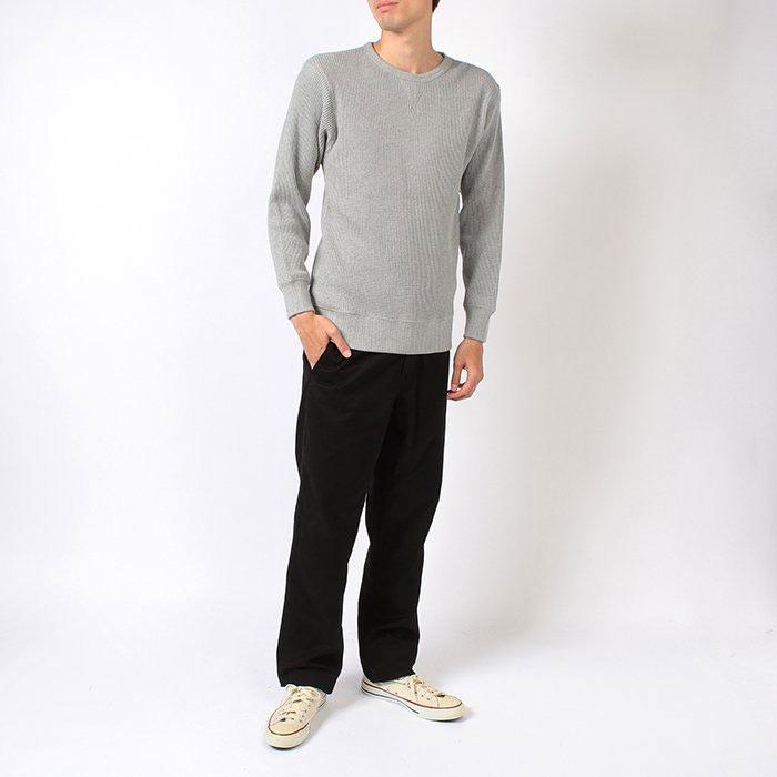 ヘルスニット Healthknit スーパーヘビーワッフル SUPER HEAVY WAFFLE #993 厚手 サーマル スウェットタイプ ロングスリーブTシャツ トレーナー  全5色 送料無料 | Healthknit | 15