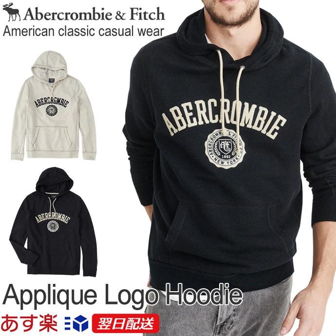 アバクロンビー フィッチ 正規品 Abercrombie Fitch メンズ パーカー プルオーバー Applique Logo Hoodie アップリケロゴフーディー 2色 グレー ネイビー Af Hoo23 La Directヤフーshop 通販 Yahoo ショッピング