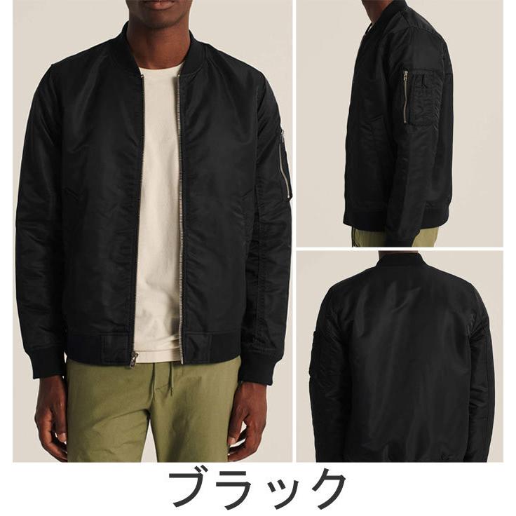 新品未使用Abercrombie&Fitchアバクロ中綿MA1ブルゾンジャケット Abercrombie&Fitch アバクロンビー & フィッチ Abercrombie