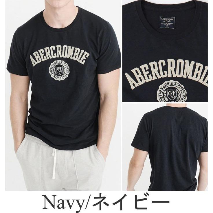 46685　アバクロ　Ｔシャツ　紺色　Ｓ Abercrombie&Fitch - 正規品新品未使用＊Abercrombie＆Fitch