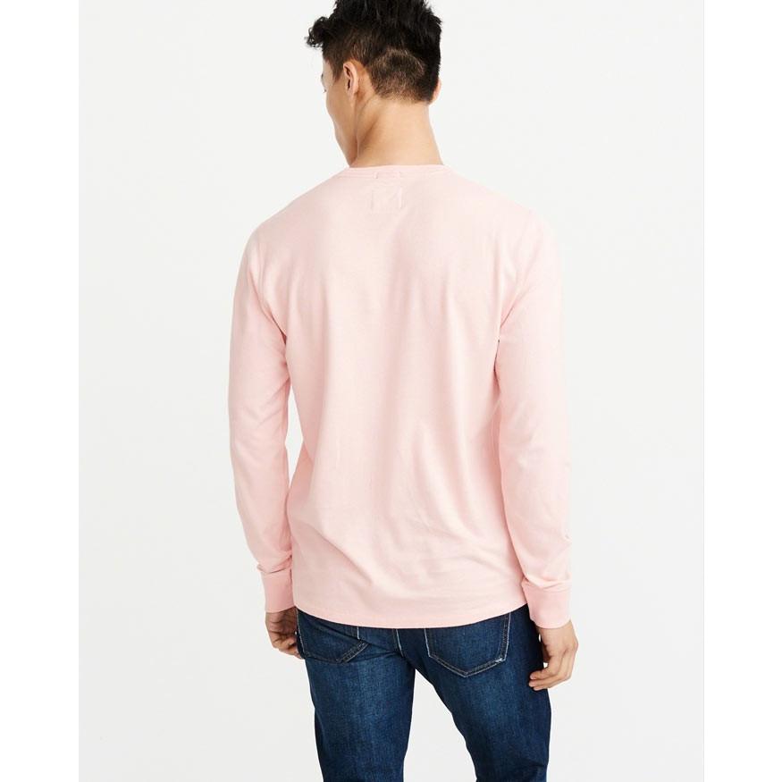 アバクロンビー&フィッチ　ポニー柄　淡いピンク色　長袖Tシャツ　薄生地　春夏 アバクロンビー&フィッチ ポニー柄 淡いピンク色 長袖Tシャツ 薄
