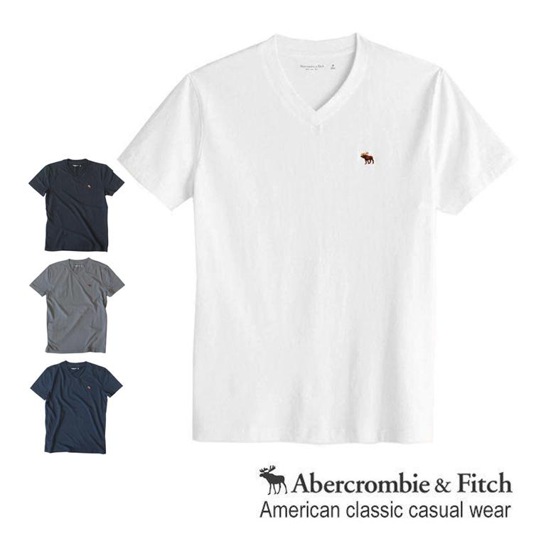 アバクロ Abercrombie Fitch 正規品 アバクロンビー フィッチ メンズ アイコン Vネックtシャツ ホワイト他 Af Tee60 La Directヤフーshop 通販 Yahoo ショッピング