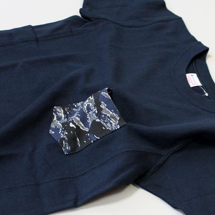 趣味・スポーツ・実用 VINTAGE CHAMPION Champion チャンピオン リバースウィーブ 迷彩柄 ポケット付きT