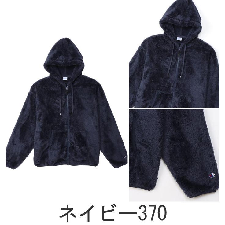 Champion（チャンピオン） シェルパジャケット フード付きジップアップ