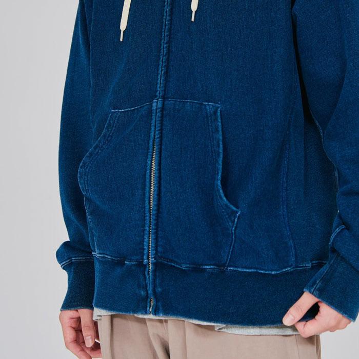 Champion（チャンピオン） パーカー インディゴ染め リバースウィーブ
