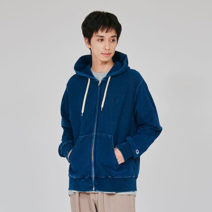 R380/美品 Champion パーカー フーディ リバースウィーブ 藍染め R380/美品 Champion パーカー フーディ リバースウィーブ 藍染め
