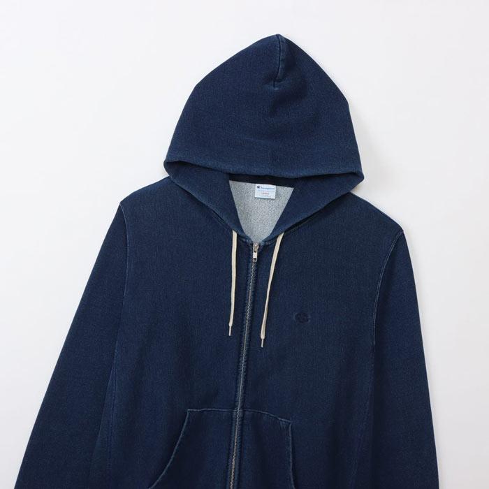 Champion（チャンピオン） パーカー インディゴ染め リバースウィーブ