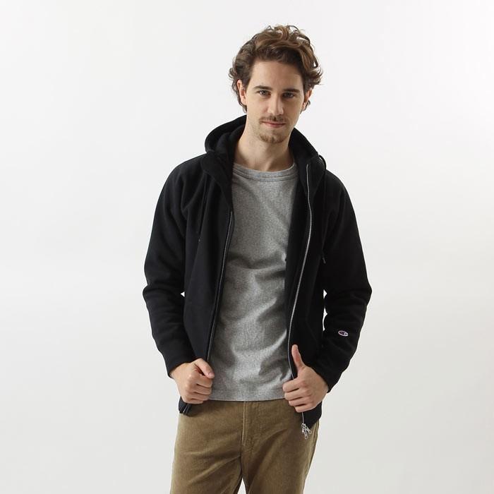 Champion REVERSE WEAVEジップパーカー STORMSHELL REVERSE WEAVE Champion STORMSHELL ADVANCED ZIP HOODED SWEATSHIRT