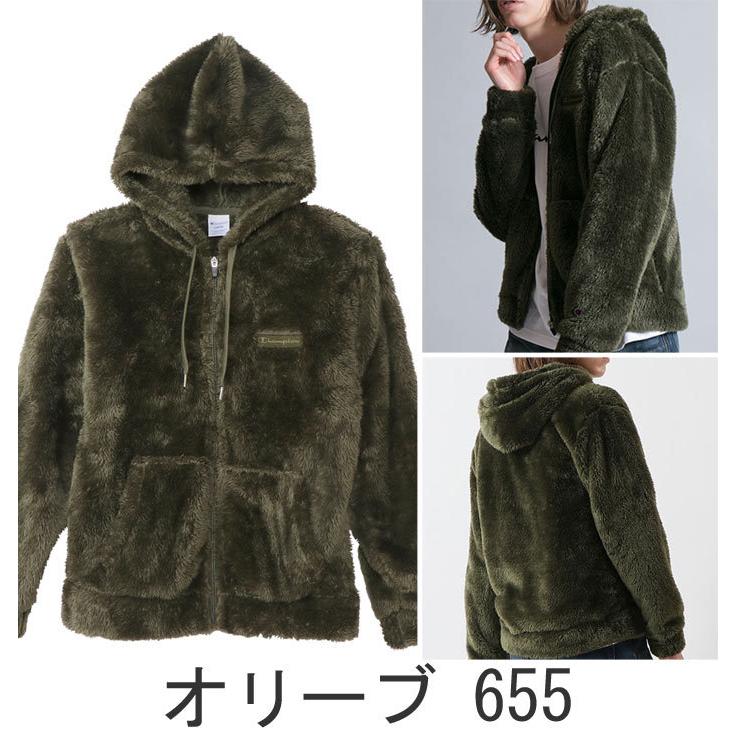 Champion（チャンピオン） 定番 シェルパジャケット フード付きジップ 