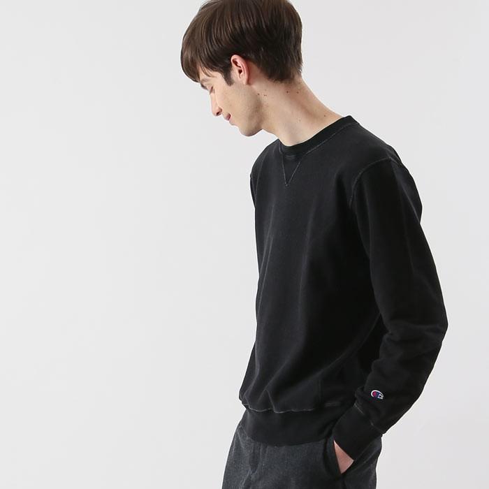 Champion REVERSE WEAVE/スウェット/C3-N003/L/黒 チャンピオン リバースウィーブクルーネックスウェットシャツ
