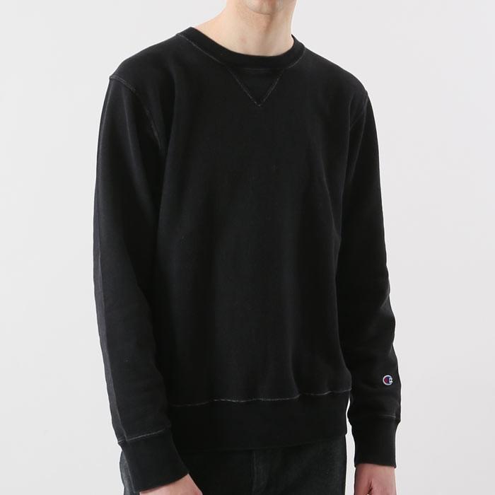 Champion REVERSE WEAVE/スウェット/C3-N003/L/黒 チャンピオン リバースウィーブクルーネックスウェットシャツ