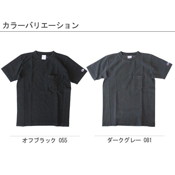 Champion（チャンピオン） リバースウィーブポケット付きTシャツ