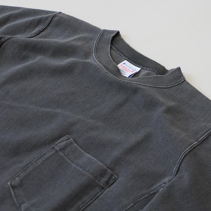 Champion（チャンピオン） リバースウィーブポケット付きTシャツ