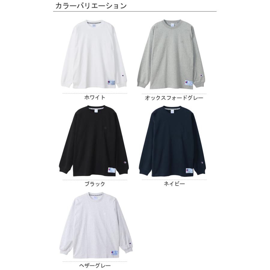 Champion チャンピオン ロングスリーブTシャツ アクション