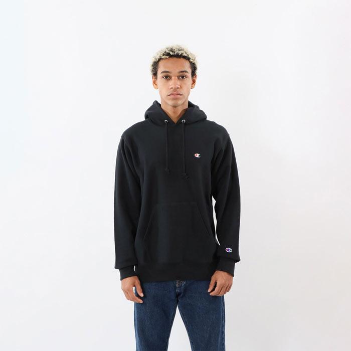 Champion チャンピオン パーカー L ブラック C3-Y131 Champion チャンピオン パーカー C3-Y131 リバースウィーブ プル