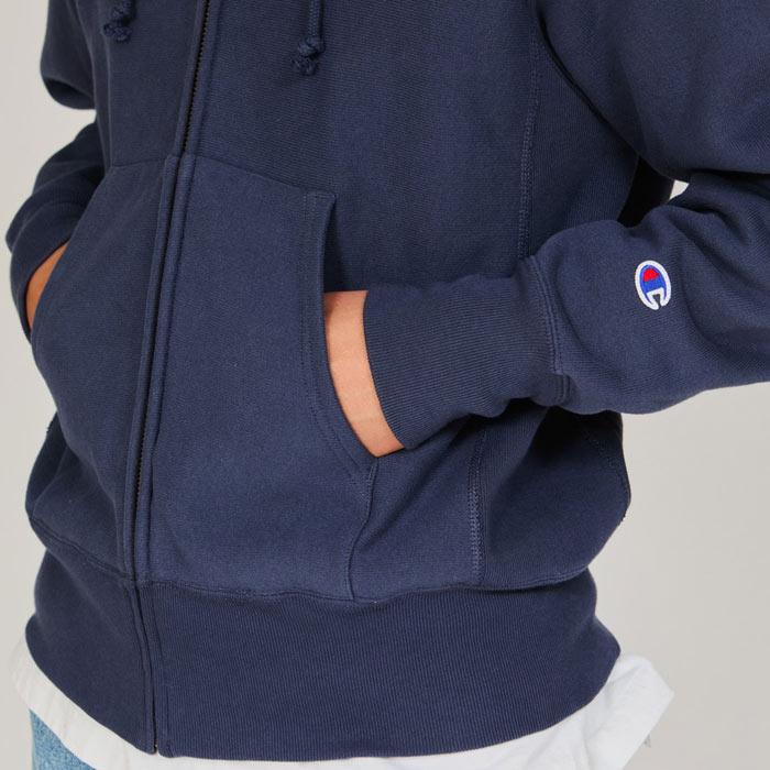 Champion（チャンピオン） パーカー C3-Y134 リバースウィーブ ジップ