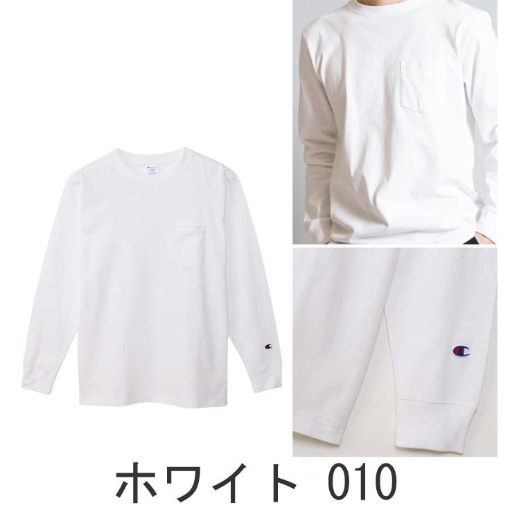 Champion（チャンピオン） ロングスリーブポケットTシャツ ベーシック