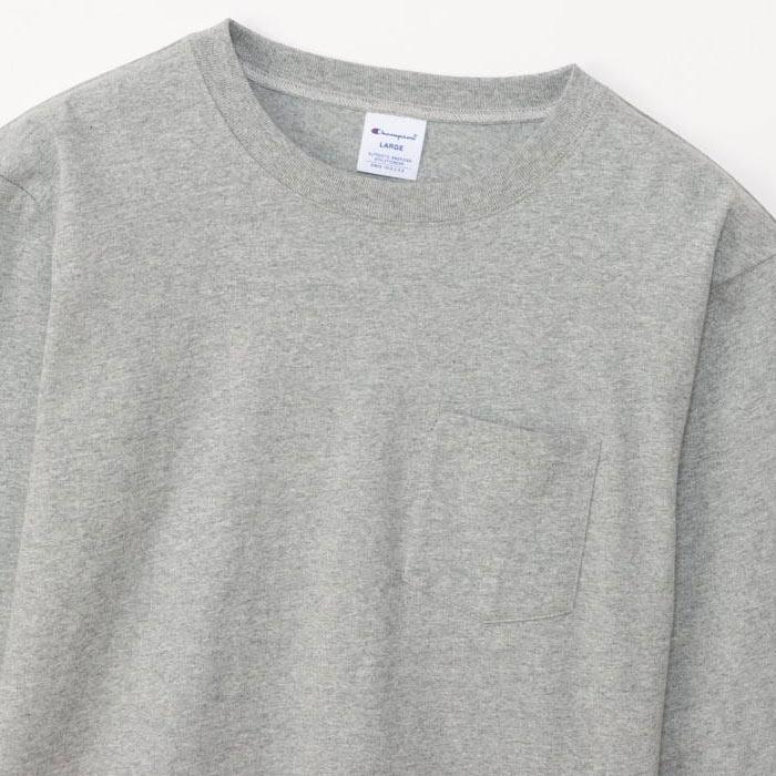 Champion（チャンピオン） ロングスリーブポケットTシャツ ベーシック