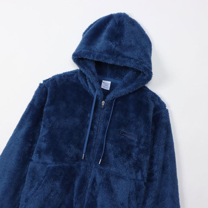 Champion（チャンピオン） シェルパジャケット フード付きジップアップ