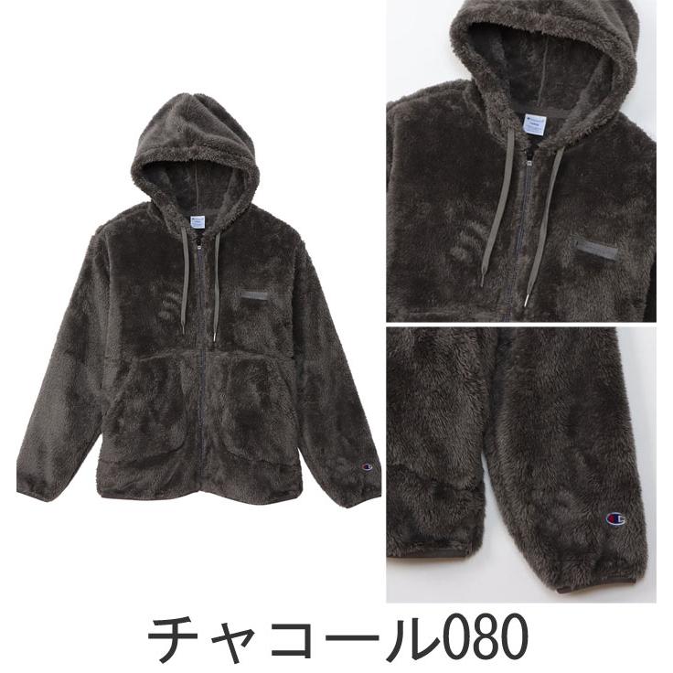 Champion チャンピオン シェルパジャケット フード付きジップ Champion チャンピオン シェルパジャケット フード付きジップ