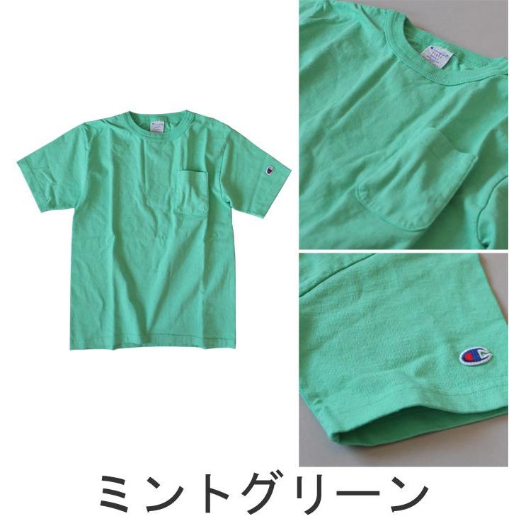 Champion（チャンピオン） メンズ 半袖 ポケット Tシャツ T1011 ティー