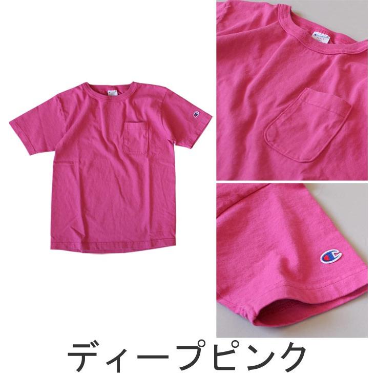 Champion（チャンピオン） メンズ 半袖 ポケット Tシャツ T1011 ティー
