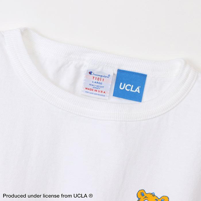 チャンピオン Champion メンズ T1011 ティーテンイレブン US Tシャツ C5-X301 UCLA カレッジTシャツ ホワイト ネイビー他｜lad｜10