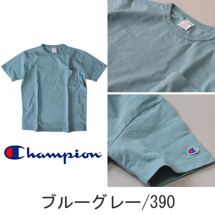 Champion（チャンピオン） メンズ 半袖 ポケット付き Tシャツ T1011 