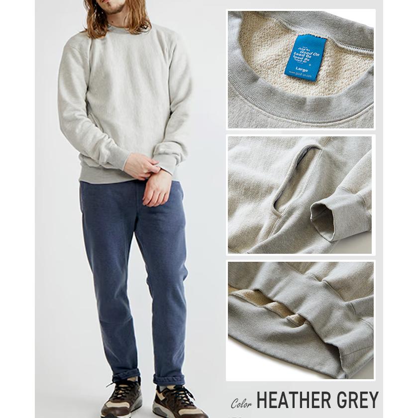 GOOD ON（グッドオン） ヘビークルースウェットトレーナー GOBW1912