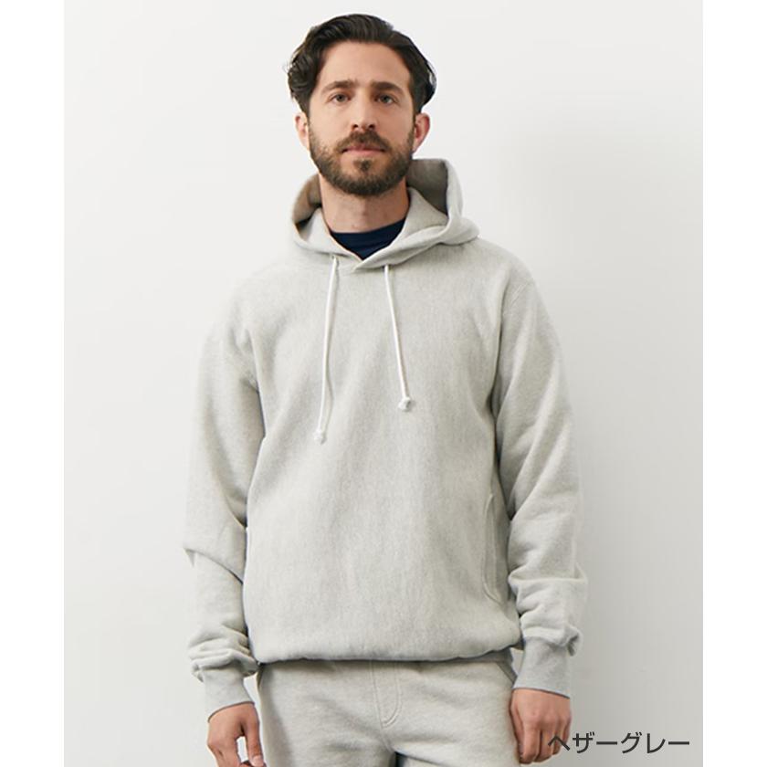 OGTHEBIGSMOKE フード付きグレー パーカー メタルワンポイントZIPパーカー – WEGO ONLINE STORE